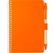 FSC® Mix 4" x 6" Pocket Spiral Notebook with Pen | https://www.bestnamebadges.com