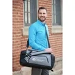 Sebring Convertible Graphite Duffel | https://www.bestnamebadges.com