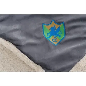 Field & Co.® Cambridge Oversized Sherpa Blanket | https://www.bestnamebadges.com