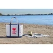Baltic 24oz Cotton Canvas Tall Zippered Tote | https://www.bestnamebadges.com
