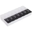 Recycled AM/PM Pill Case | https://www.bestnamebadges.com