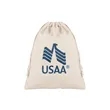 PureCotton Drawstring Pouch | https://www.bestnamebadges.com
