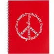 FSC® Mix 8.5" x 11" Remark 5-subject Notebook | https://www.bestnamebadges.com