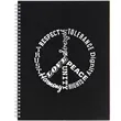 FSC® Mix 8.5" x 11" Remark 5-subject Notebook | https://www.bestnamebadges.com