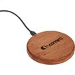 FSC® 100% Wood Wireless Charging Pad | https://www.bestnamebadges.com