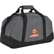 Graphite 18" Duffel Bag | https://www.bestnamebadges.com