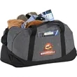 Graphite 18" Duffel Bag | https://www.bestnamebadges.com