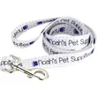 Full Color 1" Wide Premium Pet Leash | https://www.bestnamebadges.com