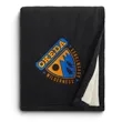 Fleece-Sherpa Blanket | https://www.bestnamebadges.com