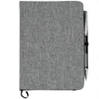 FSC® Mix 5" x 7" Heathered Bound Notebook | https://www.bestnamebadges.com