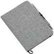 FSC® Mix 5" x 7" Heathered Bound Notebook | https://www.bestnamebadges.com