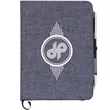 FSC® Mix 5" x 7" Heathered Bound Notebook | https://www.bestnamebadges.com
