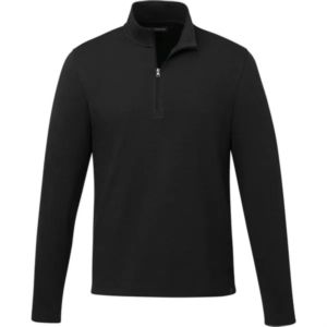 Men's RIGI Eco Knit Quarter Zip | https://www.bestnamebadges.com