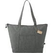Vila Recycled Zippered Tote | https://www.bestnamebadges.com