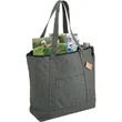 Vila Recycled Zippered Tote | https://www.bestnamebadges.com