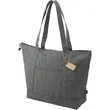 Vila Recycled Zippered Tote | https://www.bestnamebadges.com
