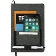 FSC® Mix 5.5' x 8.5' Vila RPET Bound Notebook | https://www.bestnamebadges.com