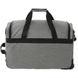 Graphite Recycled Wheeled Duffel | https://www.bestnamebadges.com