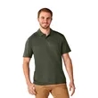 Men's AMOS Eco SS Polo | https://www.bestnamebadges.com