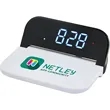 Digital Power Clock 15W Wireless Charger | https://www.bestnamebadges.com