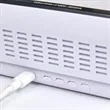 Digital Power Clock 15W Wireless Charger | https://www.bestnamebadges.com