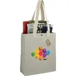 Repose 10oz Recycled Cotton Box Tote w/Snap | https://www.bestnamebadges.com