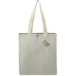 Repose 10oz Recycled Cotton Box Tote w/Snap | https://www.bestnamebadges.com