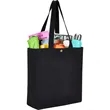 Repose 10oz Recycled Cotton Box Tote w/Snap | https://www.bestnamebadges.com