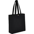 Repose 10oz Recycled Cotton Box Tote w/Snap | https://www.bestnamebadges.com