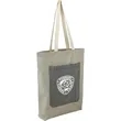 Recycled Cotton Pocket Tote | https://www.bestnamebadges.com