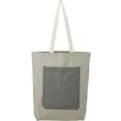 Recycled Cotton Pocket Tote | https://www.bestnamebadges.com