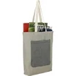 Recycled Cotton Pocket Tote | https://www.bestnamebadges.com