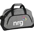 18.5" Medium Graphite Duffel Bag | https://www.bestnamebadges.com
