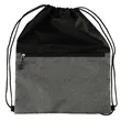 Recycled Graphite Drawstring | https://www.bestnamebadges.com