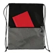 Recycled Graphite Drawstring | https://www.bestnamebadges.com
