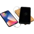 FSC® 100% Bamboo 5000 mAh Wireless Power Bank | https://www.bestnamebadges.com