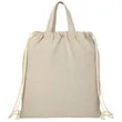 Recycled 5oz Cotton Drawstring Bag | https://www.bestnamebadges.com