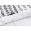 Field & Co.® Chevron Striped Sherpa Blanket | https://www.bestnamebadges.com