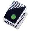 Field & Co.® Chevron Striped Sherpa Blanket | https://www.bestnamebadges.com