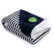 Field & Co.® Chevron Striped Sherpa Blanket | https://www.bestnamebadges.com