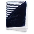 Field & Co.® Chevron Striped Sherpa Blanket | https://www.bestnamebadges.com