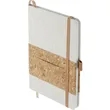 FSC® Mix 5.5" x 8.5" Recycled Cotton Cork Notebook | https://www.bestnamebadges.com