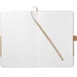 FSC® Mix 5.5" x 8.5" Recycled Cotton Cork Notebook | https://www.bestnamebadges.com