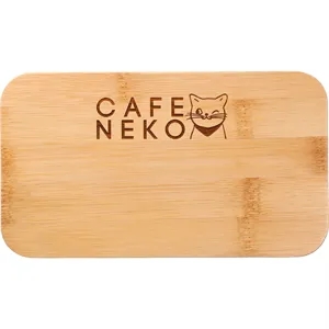 Stackable Bamboo Fiber Bento Box | https://www.bestnamebadges.com