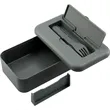 Bamboo Fiber Lunch Box with Utensils | https://www.bestnamebadges.com