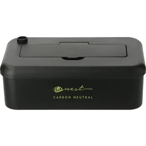 Bamboo Fiber Lunch Box with Utensils | https://www.bestnamebadges.com