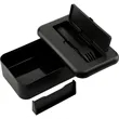 Bamboo Fiber Lunch Box with Utensils | https://www.bestnamebadges.com