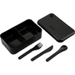 Bamboo Fiber Lunch Box with Utensils | https://www.bestnamebadges.com