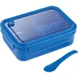 Three Compartment Food Storage Bento Box | https://www.bestnamebadges.com