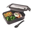 Three Compartment Food Storage Bento Box | https://www.bestnamebadges.com